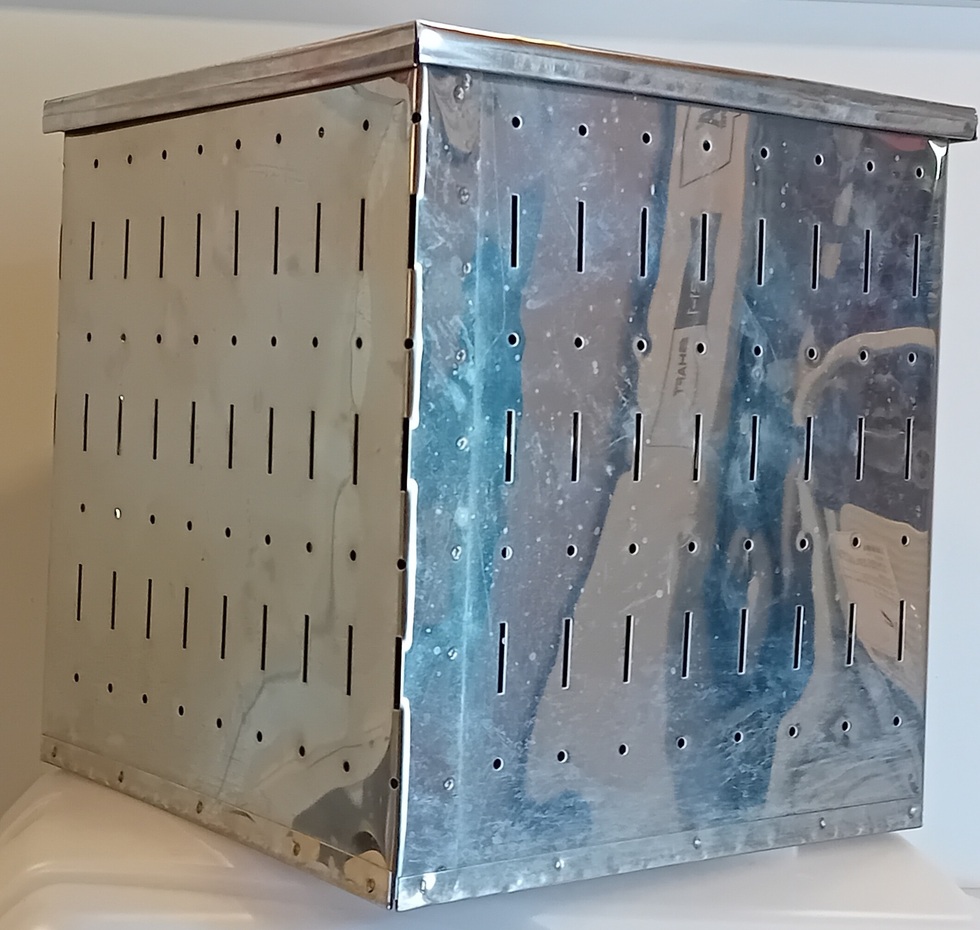 Καλούπι τυριού inox μεγάλο