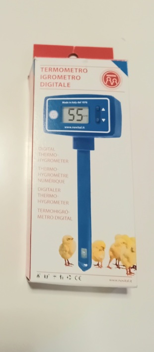 Θερμόμετρο-Υγρασιομετρο κλωσσομηχανής covatutto