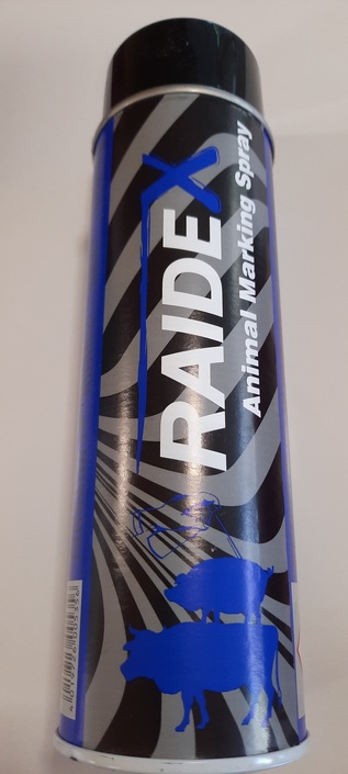 Spray μαρκαρίσματος 500ml μπλε